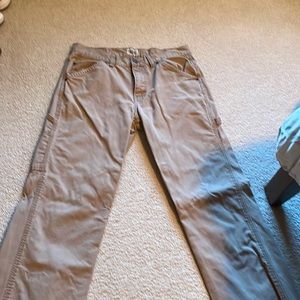 Schmidt brand brown denim pants size 32x32